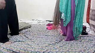 indian maid in mistress clothes apologizes with anal sex to owner