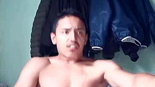 Compilation of young tanned guy in solo activities part 1