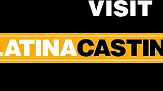 amateur hot latin model fucks casting agent to get the job