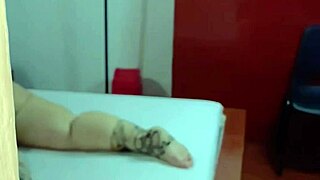 Watch this milf tease in thong!