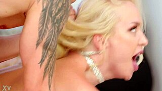 Vera Jarw Gets Intense Facial Cumshot on Birthday