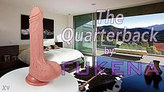 Hey, check out the quarterback by fukena - it's a realistic dual density silicone dildo