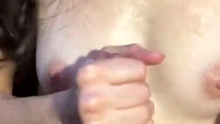 Sitting on dick and playing with my tits!