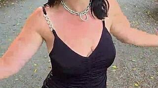 We flash our naked bodies in Stuttgart's public spots