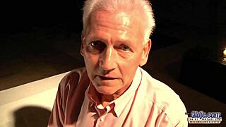 Seductive young 18+ babe sex with horny old man teen 18+ fucked and cum on face