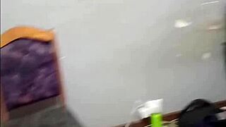 Black girl in sandals fucks intensely in membership video