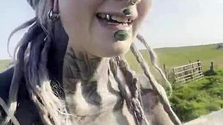 Just a happy hippie country girl talking to cows and you