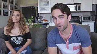 Long Hair Model Threesome Hardcore Punish Fuck From The Flat