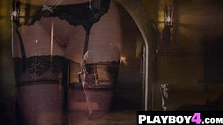 milf posing in lingerie