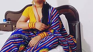 Indian bhabhi has naughty sex with devar in dirty talk