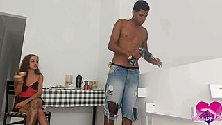 Handyman Fucks Milf Asshole Bareback