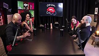 Watch These Sensual Moments Of Qween And Iron Biker In Casting - Part 10 On Sheer Red!