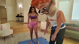 Angel Gostosa Rides Big Dick in Reverse Cowgirl Cum Bash