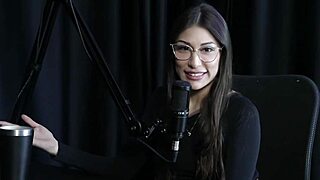 Feeling Excited in Interview with Melina Khalifa on Porn Cast Brazil Part 2