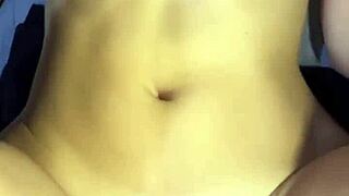 Cumming in her belly