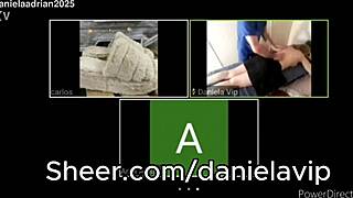 zoom video call shows erotic massages with blonde 😍