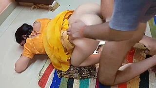 Neighbor Boyfriend Fucks Tight Pussy Doggy In House!