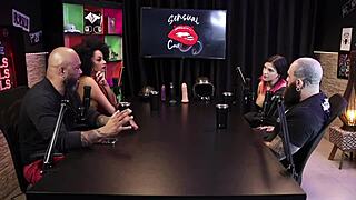 Watch These Sensual Moments Of Qween And Iron Biker In Casting - Part 10 On Sheer Red!