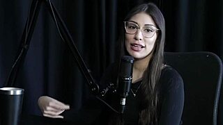 Feeling Excited in Interview with Melina Khalifa on Porn Cast Brazil Part 2