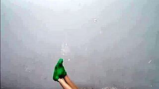 Grandpa daddy licks her pussy and fucks her with legs on shoulders