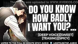 Hey, Listen To This Audio Roleplay Where Your Boyfriend Eats You Out For Dinner With Male Moaning