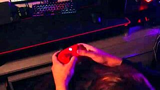 My roommate interrupts my video game session to demand passionate sex