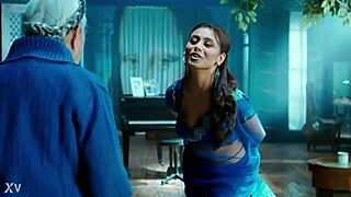 rani mukharji's saree slips, panty visible with ass curves showing