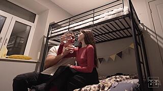 picked up a girl on the street and fucked her in a college dormitory without a condom