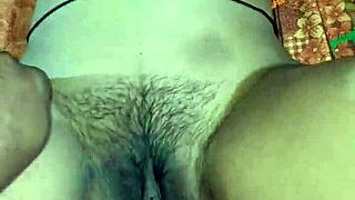 Sharing a bed with my horny stepsister, I cum inside her