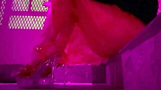 Italian Horny Milf Artemisia Love Showing Juicy Ass And High Heels Outdoor While Smoking