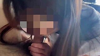 want to see early morning car sex in the park? i licked the dick with my tongue and got excited, ended up cumming inside her pussy part 1