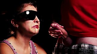 blind girl cheats in taste game