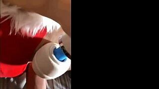 Emma Hix Pussy For Christmas With Deepthroat And Cum In Mouth