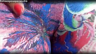 Karina and Lucas Show Wife's Curves and Measurements