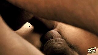 Hung officers dp brunette