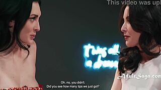 Casey Calvert and Charlotte Sins unleash pleasure screams in streaming dreams of lesbian massage and sex