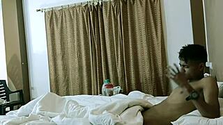 young indian lover fucked hot bhabhi while husband sleeping in same bed