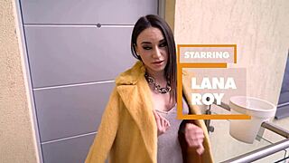 Hot anniversary sex with Lana Roy in pov