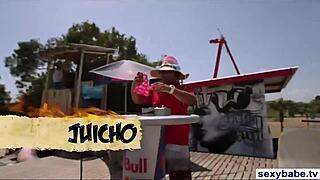 these bad ass nude playboy models are going wild, stripping and posing everywhere