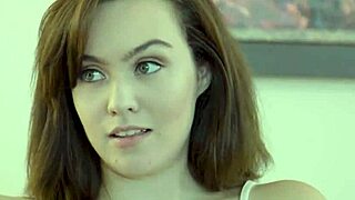 Three lovely teens explore each other's big boobs, licking with innocent passion