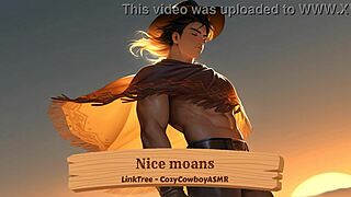 narrative of a guy's tasty moaning sounds