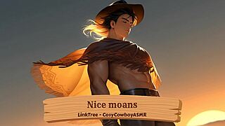 narrative of a guy's tasty moaning sounds