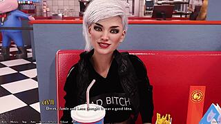 Being A Dik 147: Romantic Date With Alt Girl Quinn, Kissing In Rain