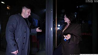 Peachy alice fucks big dick last minute customer, choking and gagging!