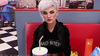 Being A Dik 147: Romantic Date With Alt Girl Quinn, Kissing In Rain