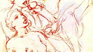 vintage erotic art collection from antique times