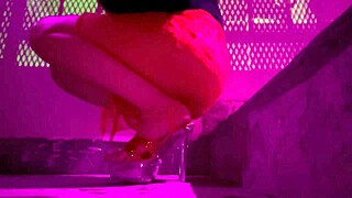 Artemisia Love Shows Long Legs In Sexy Lingerie Smoking!