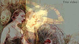 vintage erotic art collection from antique times