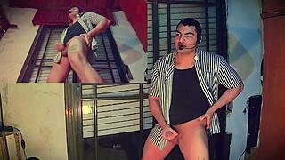 1 2 3 sexy al microfono movimientos pelvicos deliciosos de baile sensual en masturbacion big cock