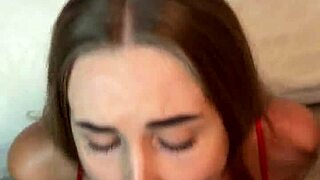 Caught Girlfriend Masturbating, Fucked Her and Cum on Face and Tits